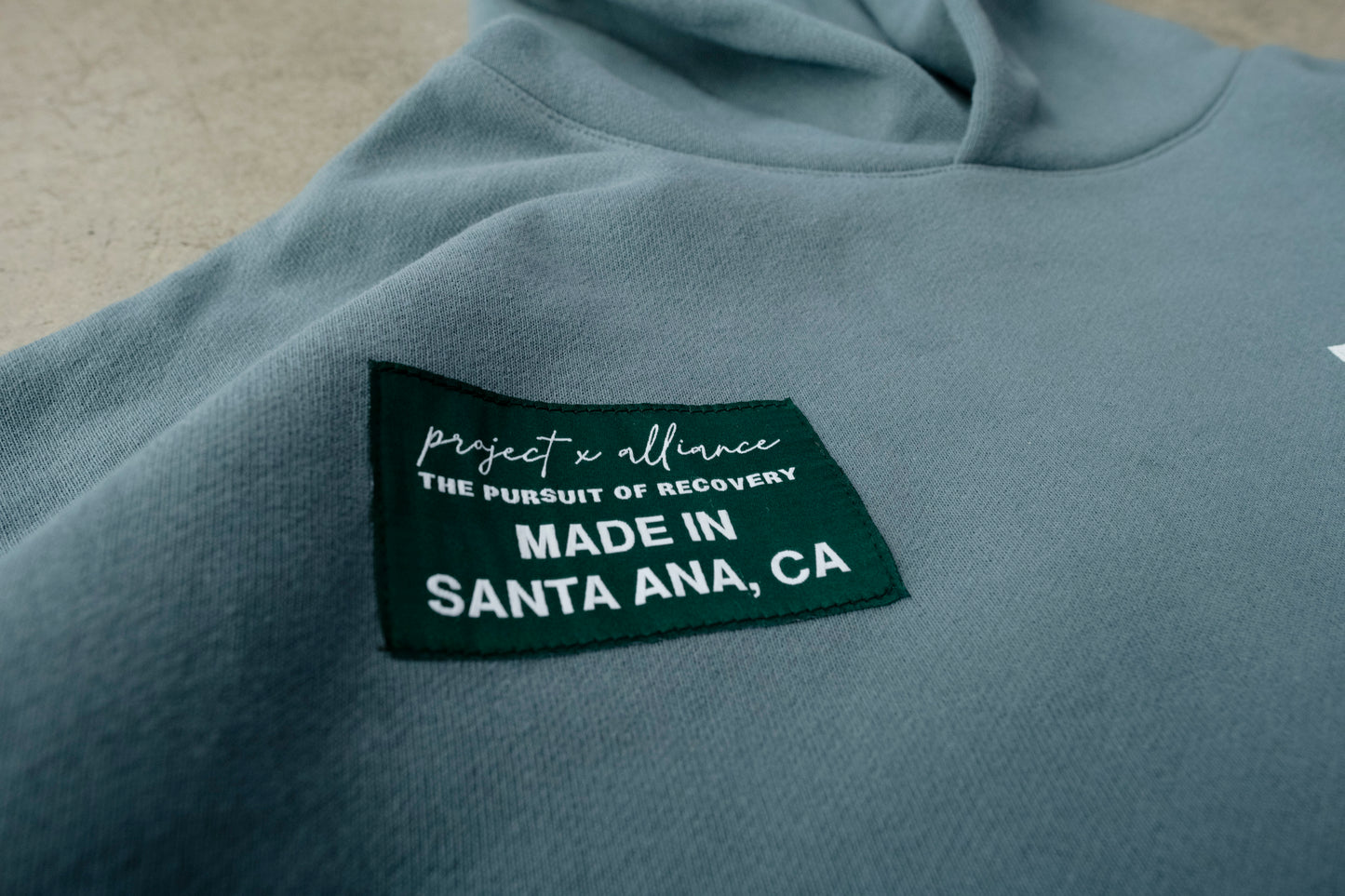 Blue Magic Fit Clock Heavyweight Hoodie