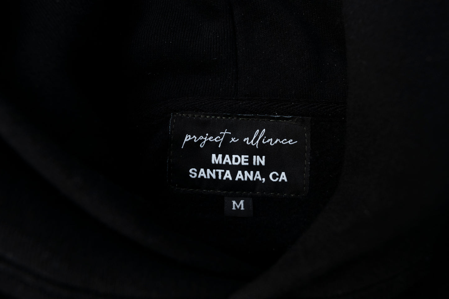 Black Run Clock Heavyweight Hoodie