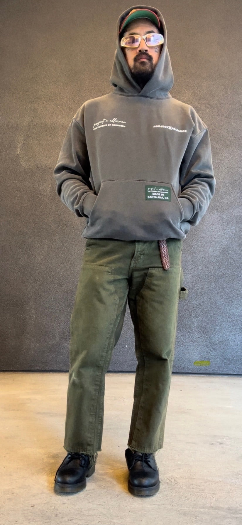 The Faded Black Pursuit Heavyweight Hoodie