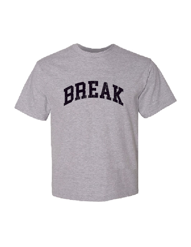 BREAK Tee Heather Grey