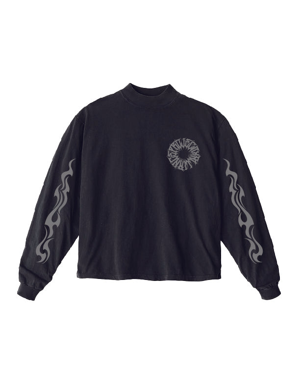 Neo Flames Oversized LS Mock