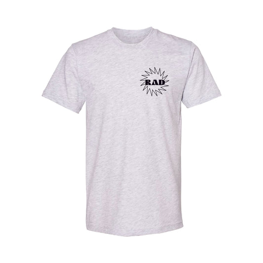 90's RAD Runner Tee Heather Grey