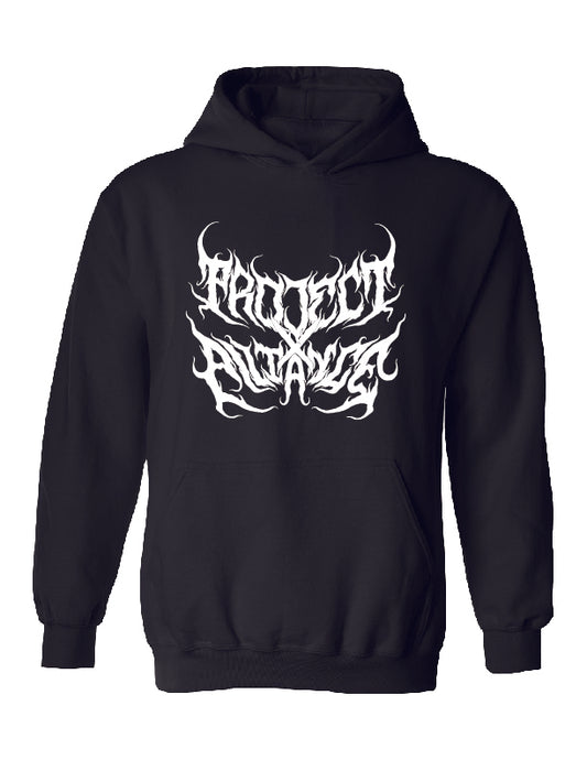 Tribal Hoodie Black