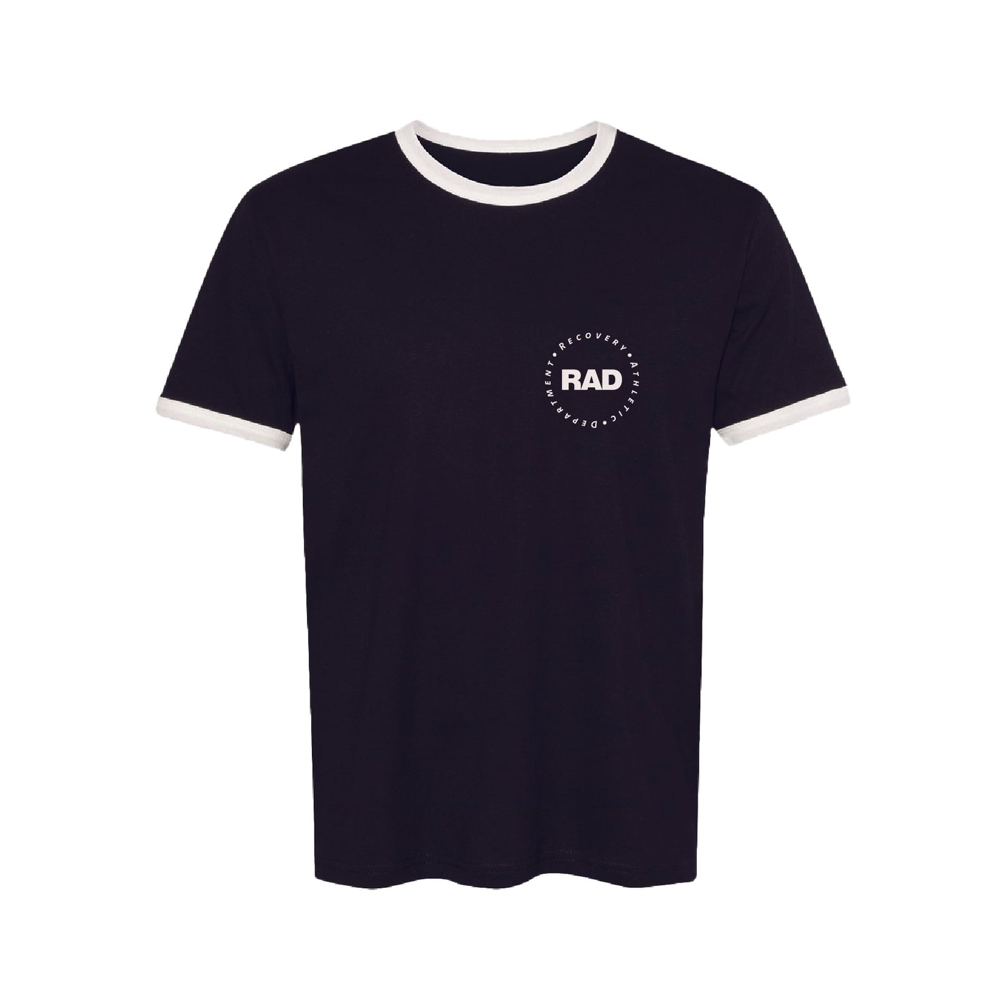 RAD Ringer Tee Black